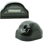 PLAKA LAMBASI SİYAH COBRA 6LED