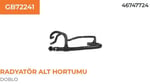 RADYATÖR ALT HORTUMU FIAT DOBLO 1,2 8V 00..> 46747
