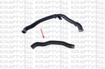 RADYATOR ALT HORTUMU PLASTIK BORU HARIC OK ILE GOSTERILEN BUYUK HORTUM FORD TRANSIT V 362 CUSTOM 2.0