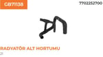 RADYATÖR ALT HORTUMU RENAULT R 21 MENAGER 77022527