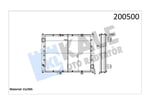 RADYATOR BMC PRO 850 (0974) OTOBÜS 3 SIRA PA 768×6 35×54