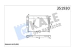 RADYATÖR BMW 5 E34 87>93 7 E32 85>92 1468082 1468085 1723689 17111468082 17111468085 17111723689 17112226336 17111709458