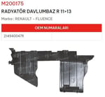 RADYATÖR DAVLUMBAZ SAĞ 11>13 FLUENCE