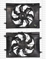 RADYATOR FANI KOMPLE TUCSON SPORTAGE 2.0 04>10