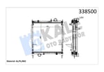 RADYATOR FENDT FARMER 307-308-309 2 SIRA [BRAZING] SU RADYATÖRÜ