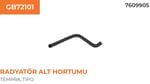 RADYATÖR HORTUMU ALT TEMPRA