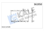 RADYATÖR HYUNDAİ SANTA FE II 2.2CRDI 06=> (AT) [BRAZING] [435X758X16] AL/BRZ 435×758X16 HY2174 112.067