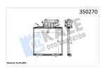 RADYATOR MAN MAN TGA 00=> TGS TGX 07=> (MT) (ÇERÇE VELİ) <ORTA KABİN> AL/BRZ 845×938×40