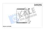 RADYATOR MERCEDES TRUCKS MERCEDES BENZ ACTROS 96<0 2 ACTROS MP2/MP3 03=> (AT) (ÇERÇEVELİ) AL/BRZ 1015×808×48