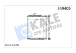 RADYATOR MERCEDES TRUCKS MERCEDES BENZ ACTROS 96<0 2 ACTROS MP2/MP3 03=> ZETROS 08=> (AT) (ÇERÇEVESİZ) AL/BRZ 952×808×48