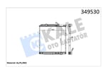 RADYATOR MERCEDES TRUCKS MERCEDES BENZ ACTROS 96<0 2 ACTROS MP2/MP3 03=> (AT) (ÇERÇEVESİZ) AL/BRZ 817×808×48