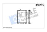 RADYATOR MERCEDES TRUCKS MERCEDES BENZ SK (1838 18 50 3538 3544) MK 87<96 (AT) (ÇERÇEVELİ) AL/BRZ 850×638×48