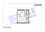 RADYATOR MERCEDES TRUCKS MERCEDES BENZ TRAVEGO O58 0 99=> (MT) (ÇERÇEVELİ) AL/BRZ 1015×808×48
