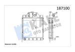 RADYATOR MF-396/397 (4×4) 5 SIRA PT