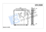 RADYATOR MF-398 (4×4) 4 SIRA PT