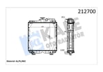 RADYATOR NEWHOLLAND STRADDLE 85/TT 65.46 AL/BRZ