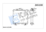 RADYATOR NEWHOLLAND TIER-3 AL/BRZ