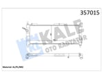 RADYATÖR OPEL CORSA B COMBO TIGRA 1.2I 1.4I 1.4I/1 .6I 16V 93=> (MT) (AC) [32MM] AL/MKNK