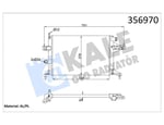 RADYATÖR OPEL CORSA C 1.4 1.8 00=> COMBO 1.6 1.6CN G 01=> TIGRA 1.8 04=> (MT) (AC/NAC) [24MM] AL/MKNK