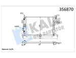 RADYATÖR OPEL CORSA C TIGRA 1.4 1.8 00=> (Z14XE) ( AT) (AC) [23MM] AL/MKNK