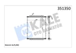 RADYATOR RENAULT TRUCKS RENAULT TRUCKS PREMIUM 270 ,370,420 00=> (MT) (ÇERÇEVESİZ) AL/BRZ 810×688×48