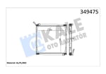 RADYATOR SCANIA SCANIA 4 SERİSİ 94D,94,114,124,144 ,164 C/G/L T94,T114,T124,T144 C/G/L 95=> (MT) (ÇERÇEVELİ) AL/BRZ 860×918×40