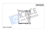 RADYATOR SCANIA SCANIA K-SERİSİ K230-480 06=> P,G, R,T SERİSİ P230-550 G230-450 04=> (MT) (ÇERÇEVELİ) AL/BRZ 860×688×40