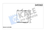 RADYATOR SCANIA SCANIA P,G,R,T SERİSİ P230-620 G23 0-490 R340-730 04=> (MT) (ÇERÇEVESİZ) AL/BRZ 940×978×40