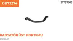 RADYATÖR ÜST HORTUMU FIAT DOBLO 1.3 MJT 05..>. 517