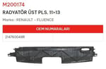 RADYATÖR ÜST PLS. 11>13 FLUENCE