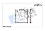 RADYATOR VOLVO TRUCKS VOLVO FH12 380-520 93=> FH16 550/610 03=> NH12 380/420 99=> (MT) (ÇERÇEVELİ) AL/BRZ 900×868×48