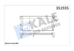 RADYATÖR VOYAGER DODGE CARAVAN 2.5TD 96> 4798013 K4798013