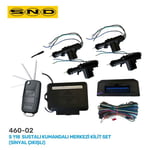 S 118 SUSTALI KUMANDALI MERKEZİ KİLİT SET (SİNYAL ÇIKIŞLI)
