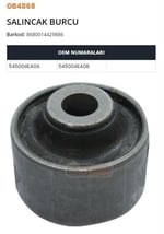 SALINCAK BURCU BÜYÜK KADJAR-QASHQAI 1.2-1.3-1.5-1. 6 DCI-1.6-1.7