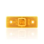 SIDE MARKER 4 LED SARI 10V-30V BRAKETSIZ IP67 110mm 42mm  0219L  TAS.003S
