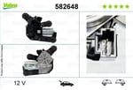 SİLECEK MOTORU (ARKA) PEUGEOT 2008 13>