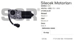 SİLECEK MOTORU MASTER 2 - OPEL MOVANO A - IVECO DAILY 4 7701058169
