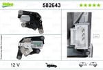 SİLECEK MOTORU SİLECEK MOTORU (ARKA) CITROEN C5 (03.2008 > 06.2017)