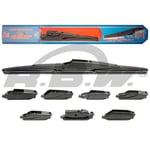 SİLECEK SÜPÜRGESİ PLASTİK MULTI-FIT 8 ADAPTÖRLÜ ARKA 15 İNCH 380 MM