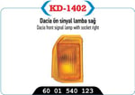 SINYAL LAMBASI SAĞ DUYLU SARI ESKI DACIA