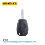 SND AÇMA KAPAMA 3 TUŞLU ANAHTARLI RENAULT TİP