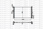 SU RADYATORU 3008 P84E 5008 P87E 508 R8 / C5 AIRCROSS BERLINGO / GRANLAND X ASTRA L