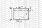 SU RADYATORU P307 P206 C4 C4 (B7) DS4 XSARA II XSARA PICASSO (TU5JP4)1,6 16V OTOMATIK P206 TU3JP (38