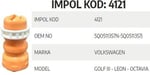 SÜSPANSİYON TAKOZU ARKA VW LEON III-GOLF VII-OCTAV IA III