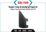 TAMPON ARKA SOL ÜST PARÇA KANGOO III 08> ÇIFT KAPI