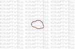 TERMOSTAT GOVDE CONTASI DACIA DOKKER 12> DUSTER 17>  LODGY 12> RENAULT CAPTUR 15> CLIO IV 12> KADJAR 15>MEGANE IV 15>TALISMAN 16>  1.5 DCI K9K