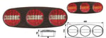 TRİO LED STOP LAMBASI SARI - KIRMIZI 3 FONKSİYONLU
