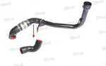TURBO HORTUMU METAL BORU HARİÇ OK İLE GÖSTERİLEN BÜYÜK HORTUM