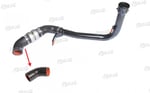 TURBO HORTUMU METAL BORU HARİÇ OK İLE GÖSTERİLEN KÜÇÜK HORTUM