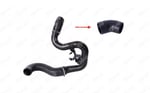 TURBO HORTUMU PLASTİK BORU HARİÇ OK İLE GÖSTERİLEN KÜÇÜK HORTUM